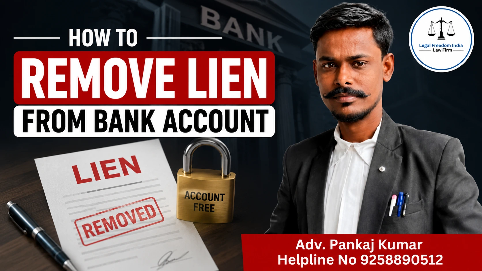 How to Remove Lien from Bank Account