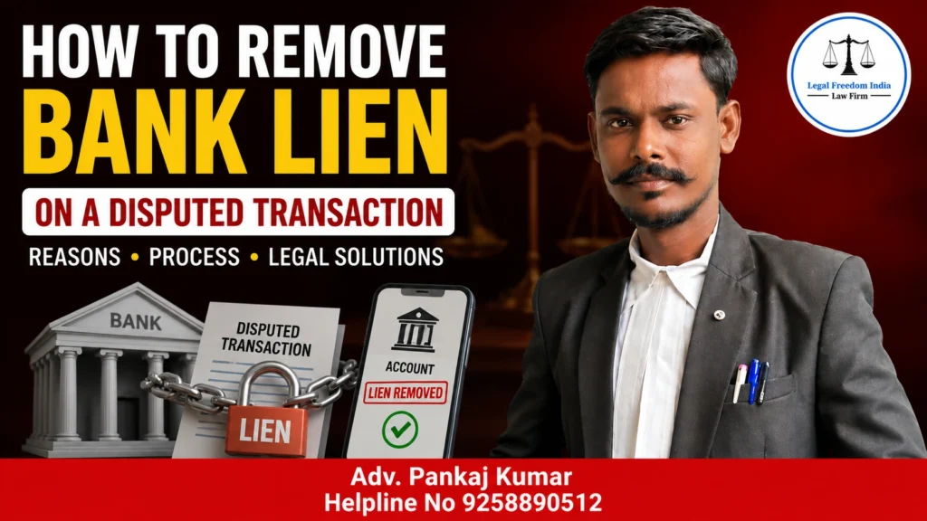 How to Remove Bank Lien on a Disputed Transaction