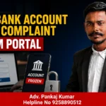 How to File a Bank Account Freeze Complaint on GRM Portal
