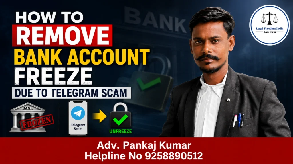 How To Remove Bank Account Freeze Due To Telegram Scam